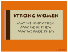 Women's Posters - Motivational Poster - Strong Women