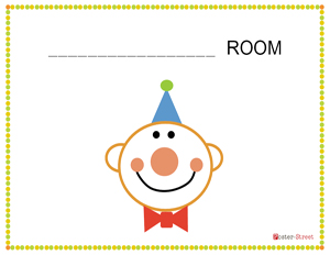 Kids Posters-Kids Posters - Funny Posters - Clown