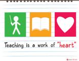 Teacher Posters - Motivational Poster - Work of Heart