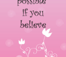 Home Poster - Inspirational poster - All things are possible