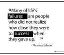 Office Posters - Inspirational Poster - Failures & Success