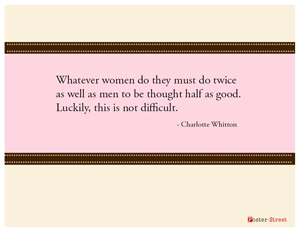 Women Posters-Women's Posters - Witty Poster - Whatever Women Do