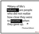 Office Posters-Office Posters - Inspirational Poster - Failures & Success