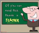 Teacher Posters-Teacher Posters - If you can read this, thank a teacher