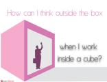 Office Posters - Witty Poster - Inside a Cube