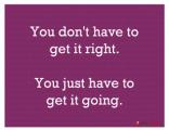 Office Posters - Motivational Poster - Get It Going