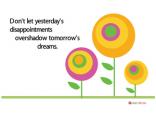 Office Posters - Motivational Posters - Yesterday and Tomorrow