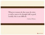 Women's Posters - Witty Poster - Whatever Women Do
